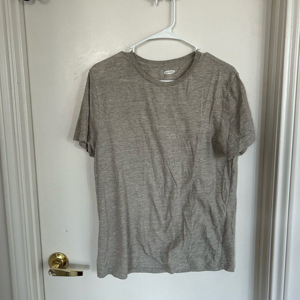 Old Navy Tan Heathered Shirt